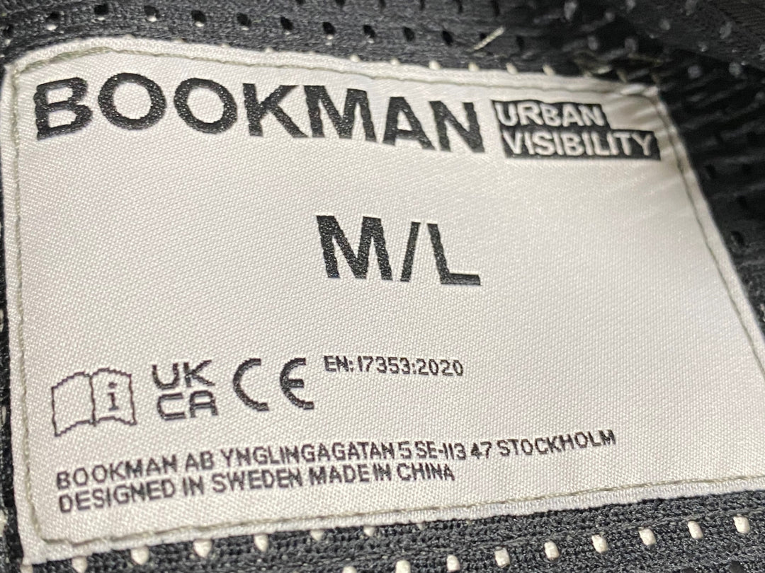 JK285 ブックマン BOOKMAN REFLECTIVE VEST 蛍光 ベスト サイクルベスト