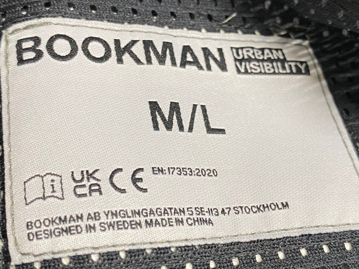 JK285 ブックマン BOOKMAN REFLECTIVE VEST 蛍光 ベスト サイクルベスト
