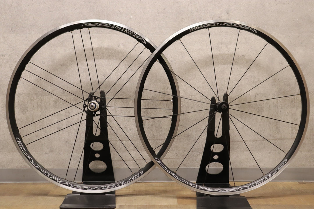 カンパニョーロ CAMPAGNOLO ゾンダ ZONDA 17C アルミ クリンチャー シマノ 12/11S ホイールセット 【さいたま浦和店】