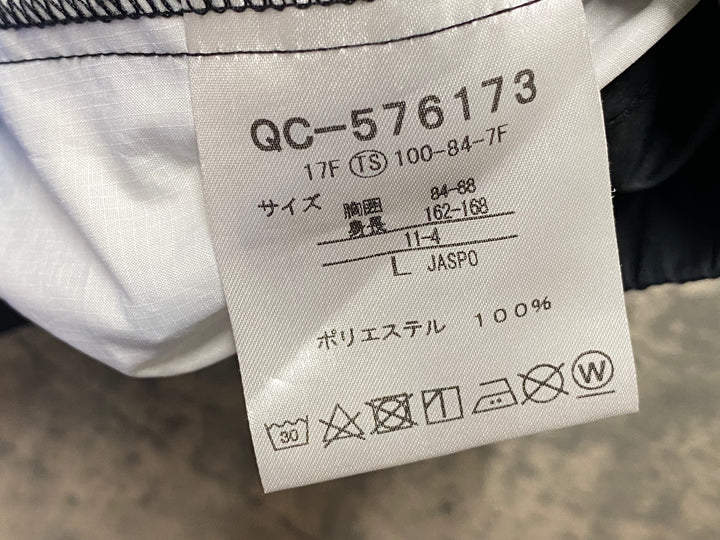 KN730 ルコックスポルティフ le coq sportif 長袖 ウィンドブレーカー 白黒 L