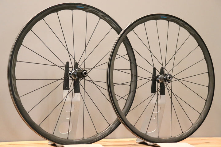 シマノ SHIMANO WH-RS770 アルミ カーボン チューブレスレディ ディスク ホイールセット シマノ11S/12S 17C 【仙台店】