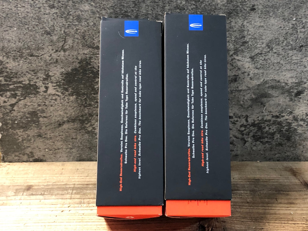 KF251 シュワルベ SCHWALBE PRO ONE クリンチャータイヤ 700x23C 2本セット