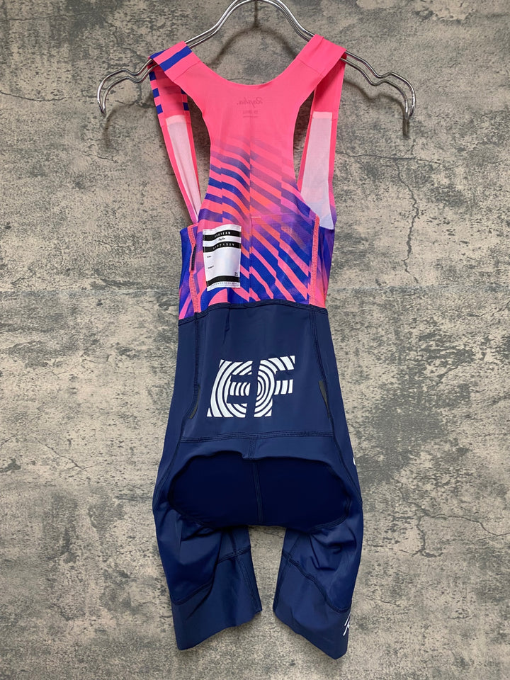 JE204 ラファ Rapha EF EDUCATION WOMEN'S PRO TEAM BIB SHORTS ビブショーツ ネイビー ピンク レディース XXS