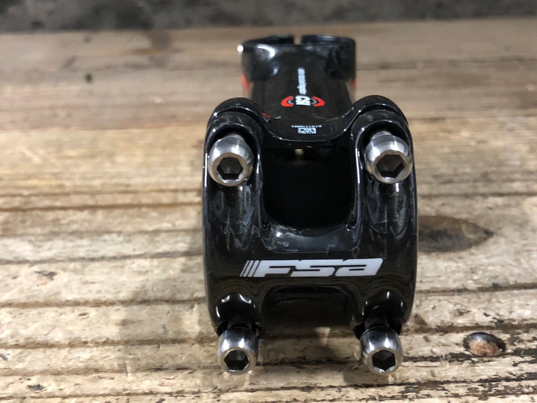 KJ373 FSA OS99 カーボンラップ アルミ ステム 90mm Φ31.8 OS ±6° コラムスペーサー付属