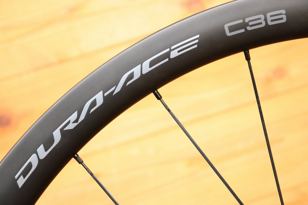 デュラエースC36 9200 カーボンホイール 12速用 チューブレスレディ シマノ SHIMANO デュラエース DURA-ACE WH-R9270 C36 TL カーボン
