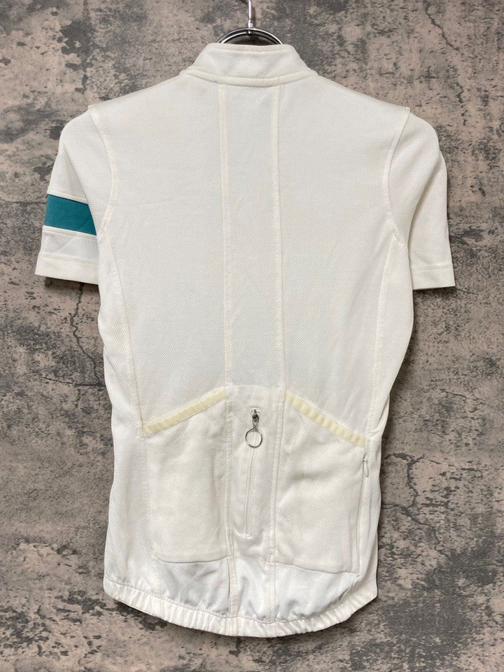 JE570 ラファ Rapha WOMEN'S LIGHTWEIGHT JERSEY 半袖 サイクルジャージ 白 レディース XXS