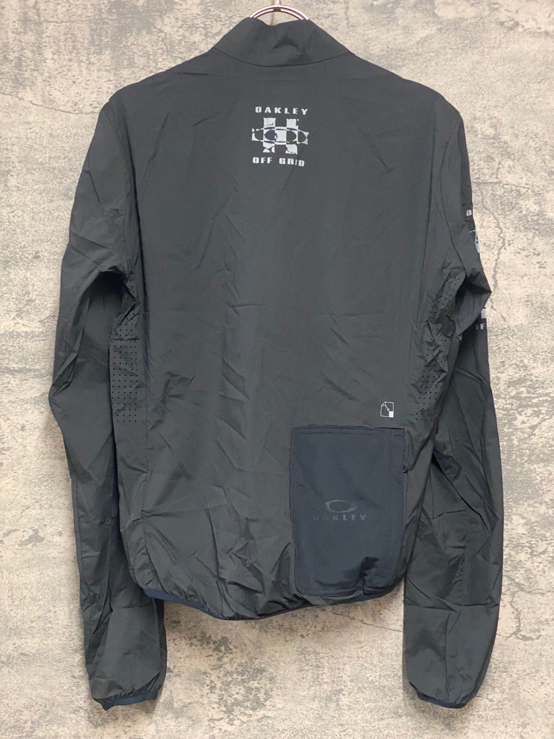 JY859 オークリー OAKLEY OFF GRID PKBLE JACKET 2.0 長袖 サイクルジャケット 黒 S