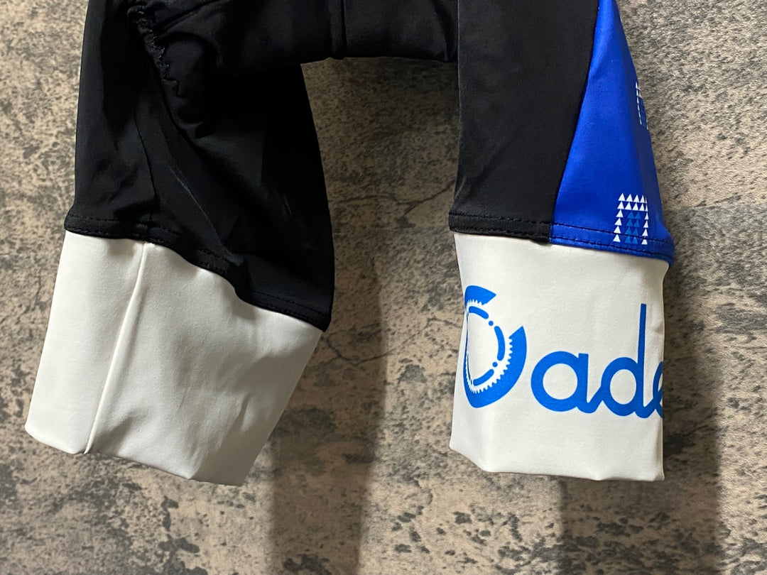 JQ517 ケイデンス Cadence RACE FIT ビブショーツ 黒青 XS