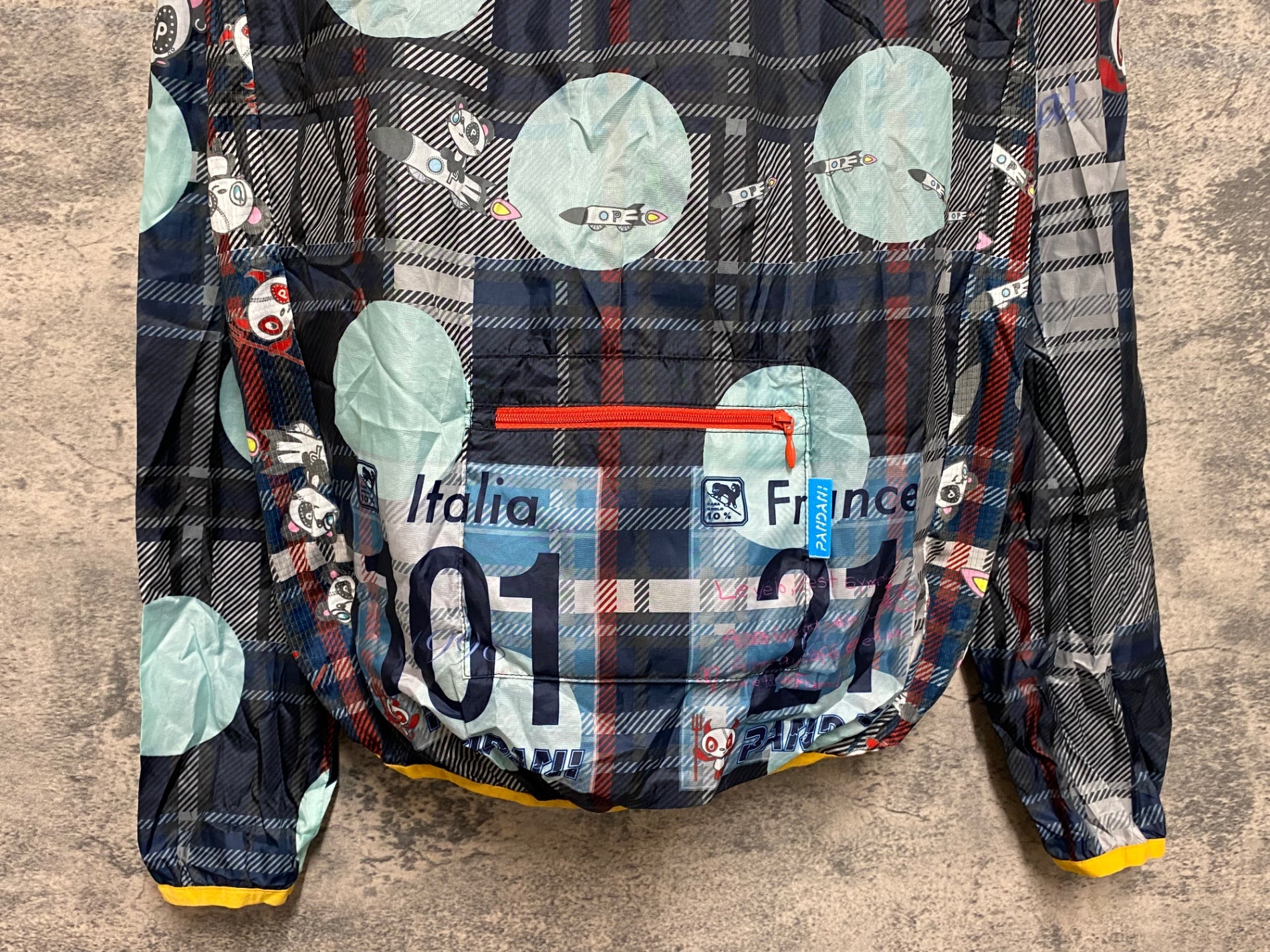 JR196 パンダーニ pandani 長袖ウィンドブレイカー 紺 M – BICI AMORE