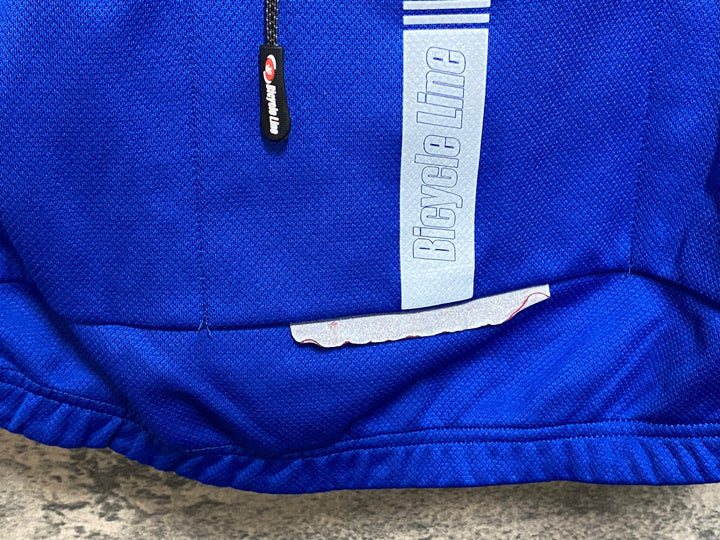 JN200 バイシクルライン BicycleLine 長袖 サイクルジャージ 青 M