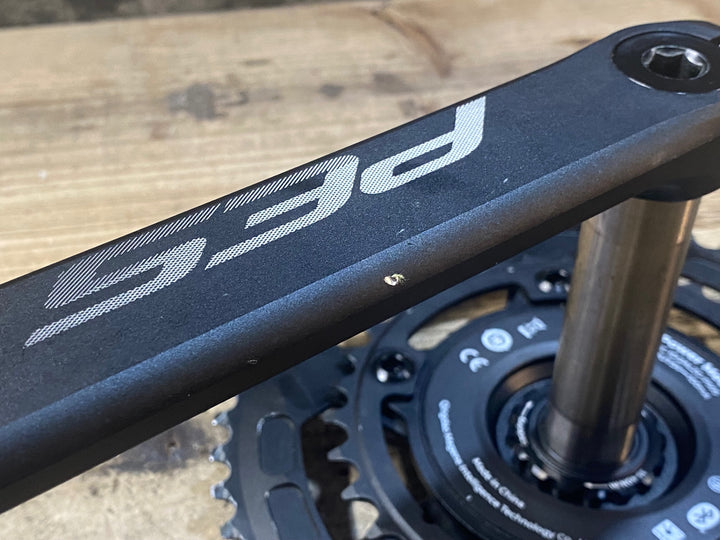 JR093 グロータック GROWTAC マージーン Magene PES-P505 パワーメーター クランクセット 167.5mm 50/34T 動作確認済