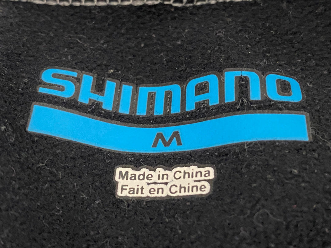 JS586 シマノ SHIMANO 長袖 サイクルジャケット 白 M ※汚れ