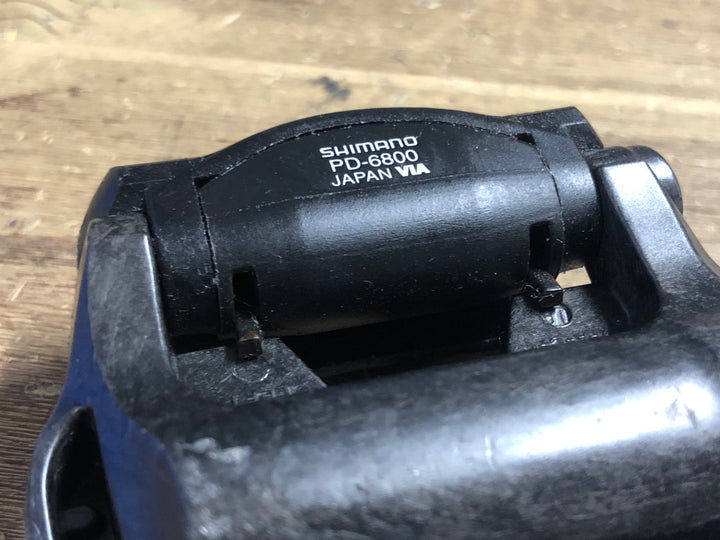JY457 シマノ SHIMANO アルテグラ ULTEGRA PD-6800 ビンディングペダル SPD-SL