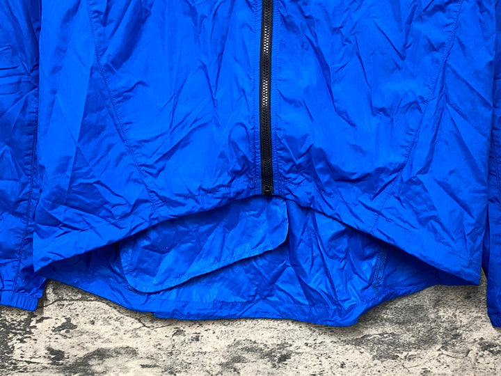JY975 モンベル mont-bell 長袖 ウィンドブレーカー L 青