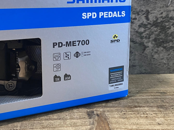 KJ382 シマノ SHIMANO PD-ME700 ビンディングペダル SPD