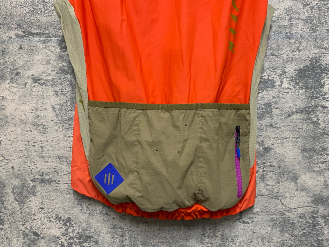 JO701 マープ MAAP ALT ROAD THERMAL VEST ジレ サイクルベスト オレンジ M