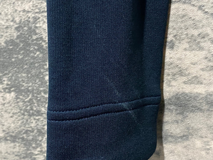 KM927 ラファ Rapha LONG SLEEVE BREVET JERSEY 長袖 サイクルジャージ 紺 M