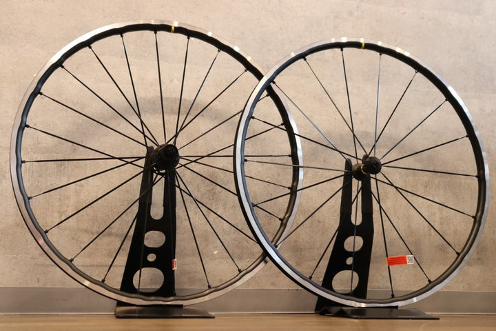 未使用品 マヴィック MAVIC キシリウム KSYRIUM SL UST アルミ チューブレス ホイールセット シマノ 12/11S ワイド 19C【さいたま浦和店】