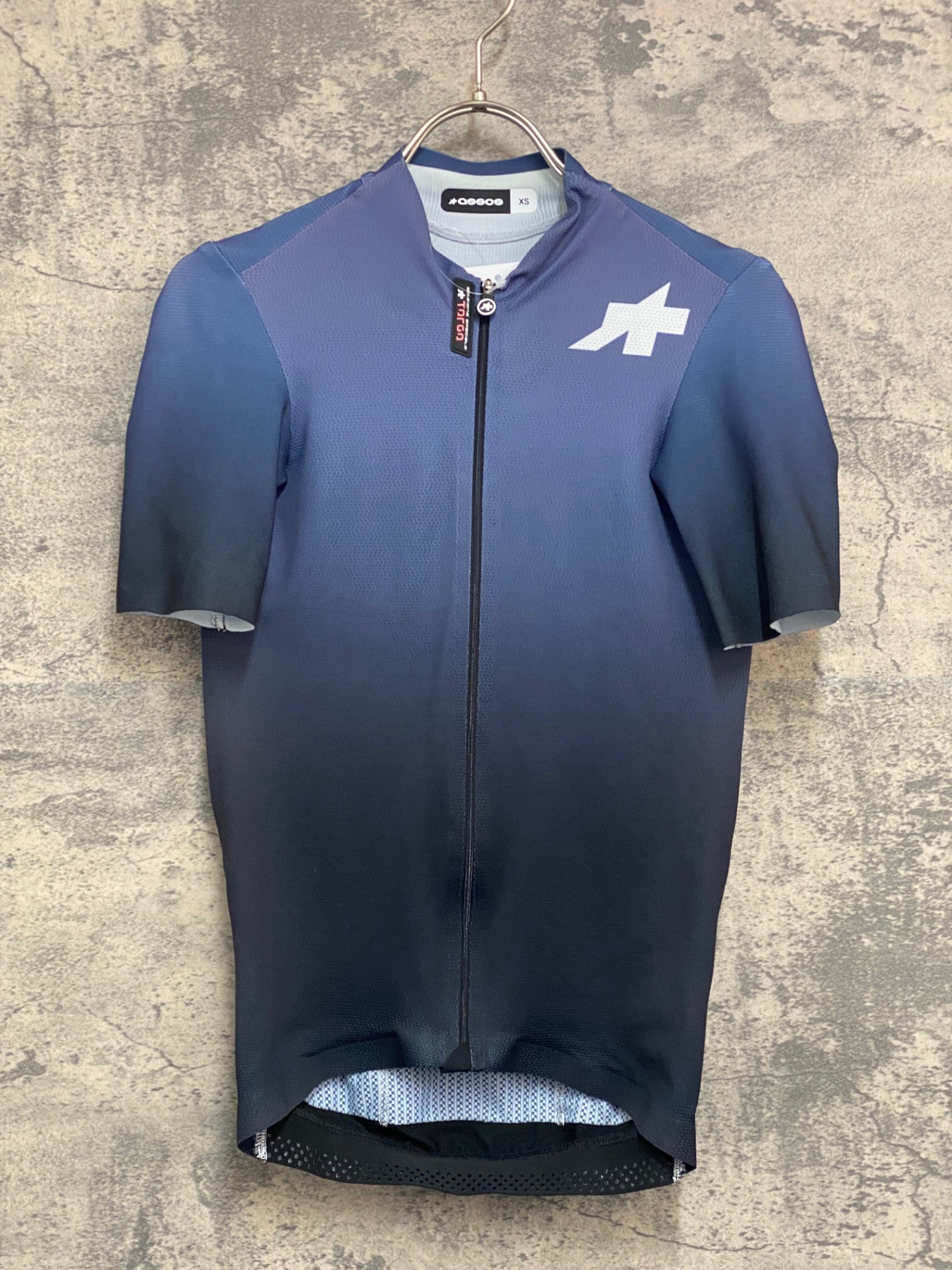 JY224 アソス assos EQUIPE RS 半袖 サイクルジャージ ブルーグレー XS