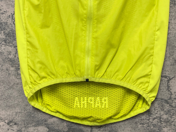 JW714 ラファ Rapha PRO TEAM LIGHTWEIGHT GILET サイクルベスト ジレ 黄 XS