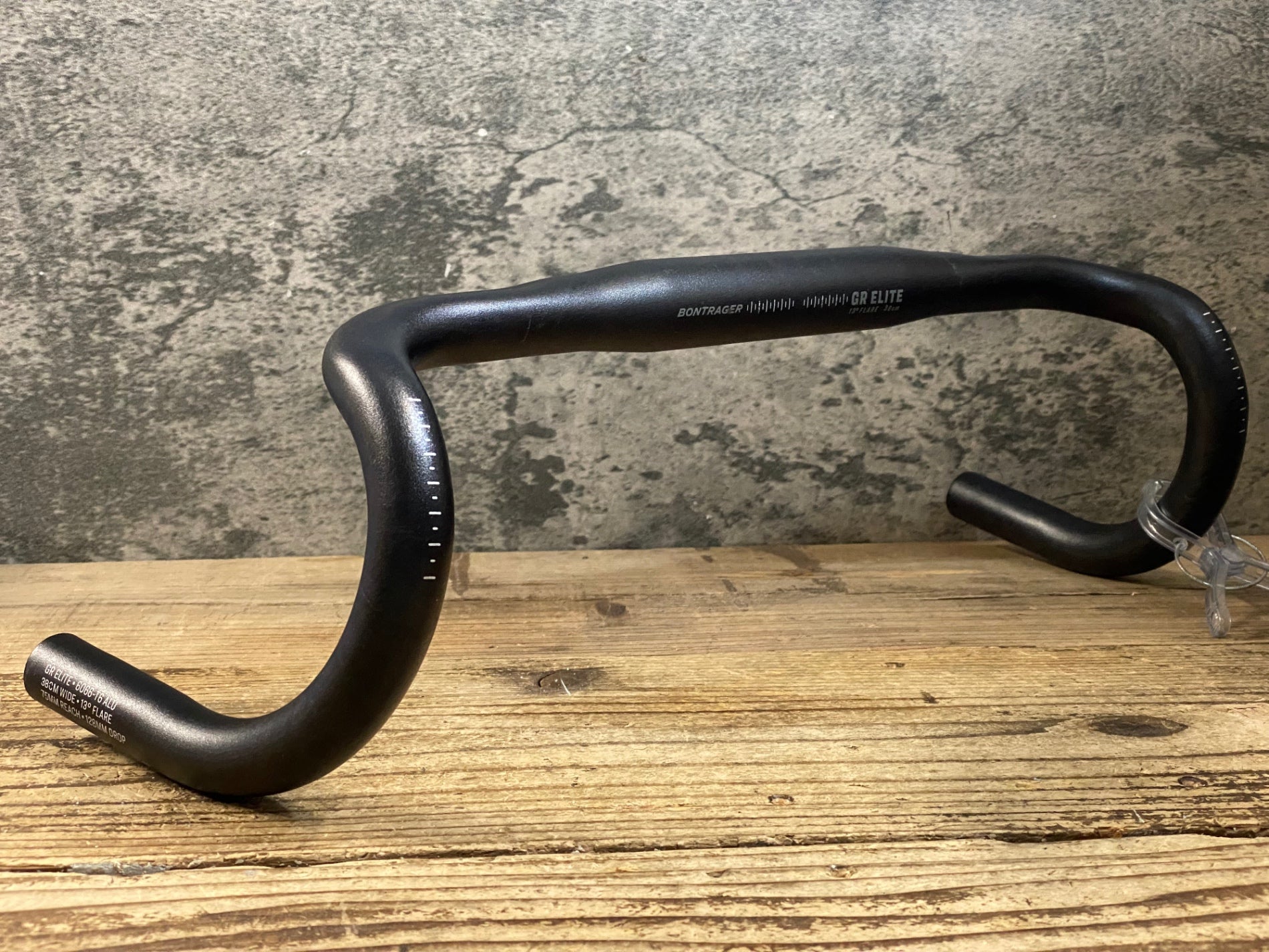 KI245 ボントレガー BONTRAGER GR ELITE アルミ ドロップハンドル 黒