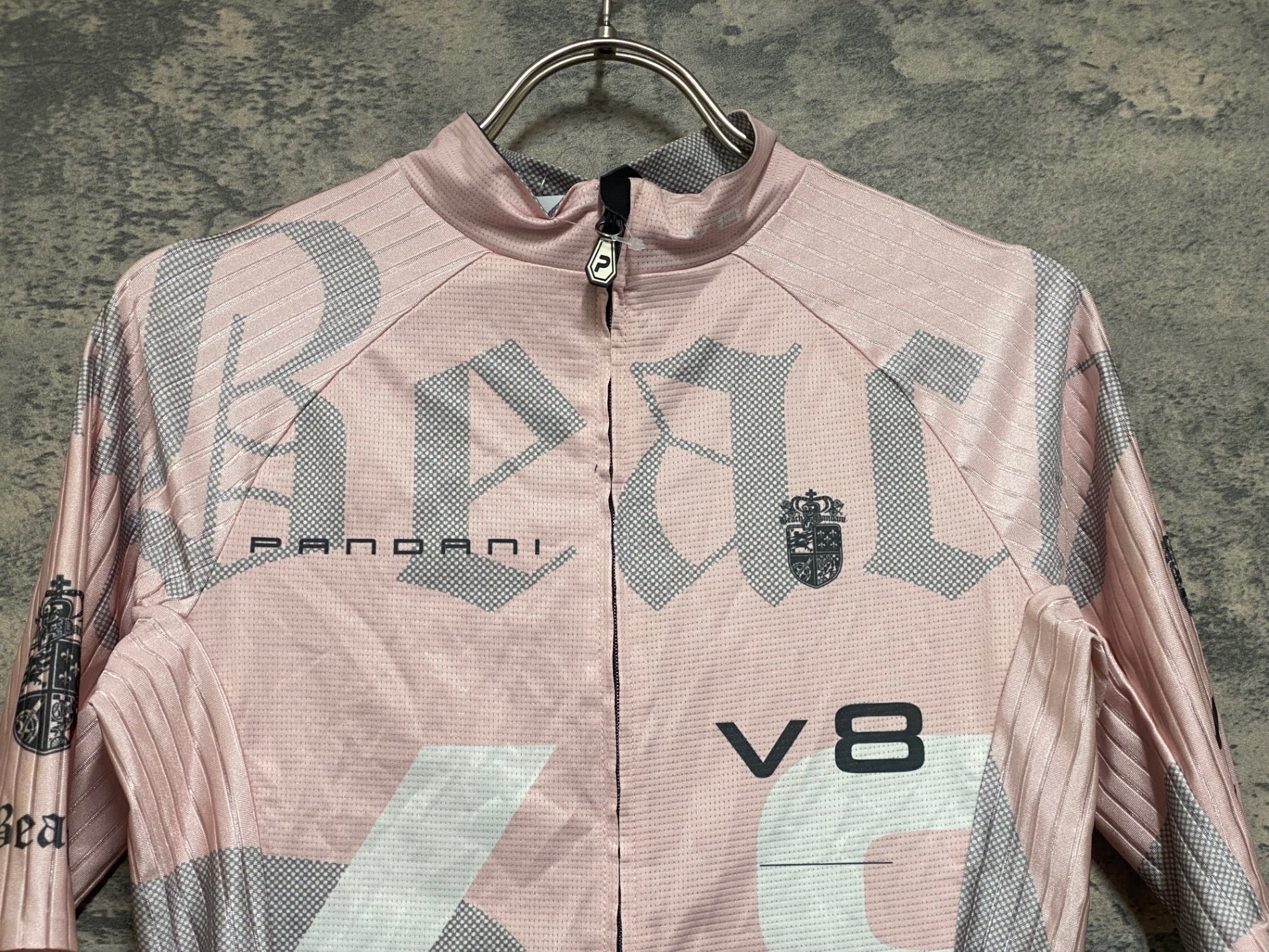 半額☆新品☆定価19,613　XL　半袖ジャージ　ピンク　パンダーニ Pandani オリジナルランニングパンツ＆ウェア / ラケットスポーツ