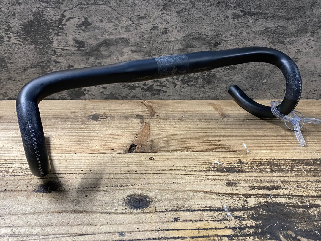 KK867 スペシャライズド SPECIALIZED S-WORKS CARBON SHALLOW ROAD BAR カーボン ドロップハンドル エンドC-C400mm Φ31.8