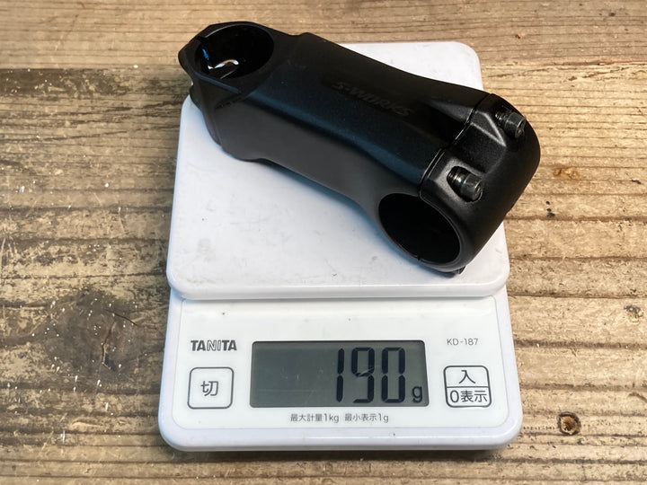 JI965 スペシャライズド SPECIALIZED エスワークス S-WORKS VENGE STEM 黒 90mm Φ31.8 OS 6°