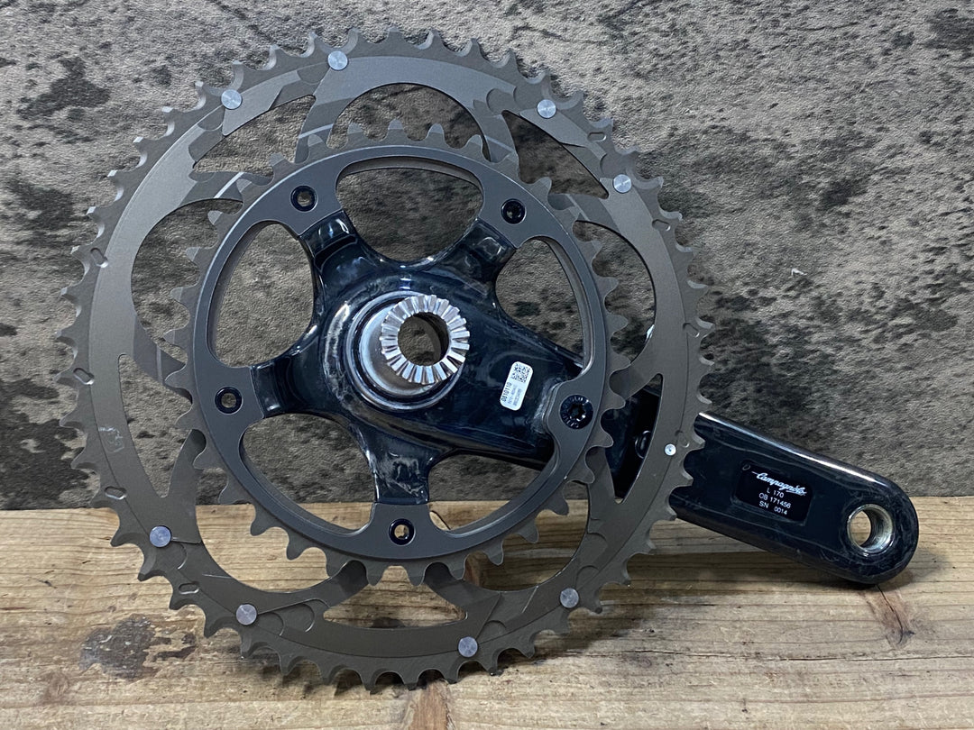KM362 カンパニョーロ CAMPAGNOLO レコード RECORD FC12-RE040C クランクセット 5ARM 170mm 50/34T クランクボルト欠品