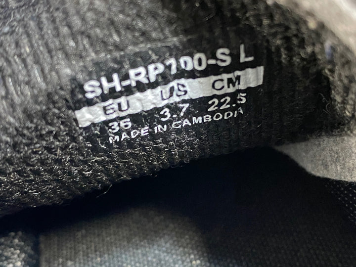 KG376 シマノ SHIMANO RP1 SH-RP100-S L ビンディングシューズ 黒 3穴 EU36 ※ペン字あり