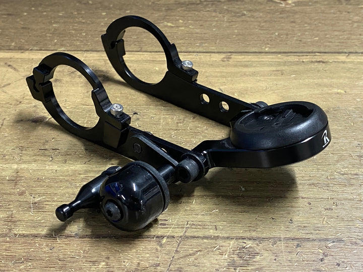 KH796 レックマウント REC-MOUNTS サイクルコンピューター マウント 両持ち GARMIN対応 Φ31.8