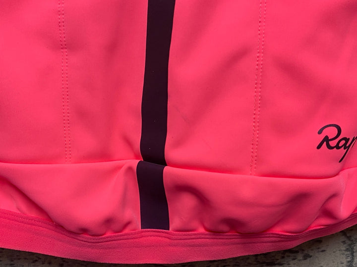 KE553 ラファ Rapha SOUPLESSE TRAINING JACKET WINE TASTING 長袖 サイクルジャケット ワインレッド ピンク レディース M 裏起毛