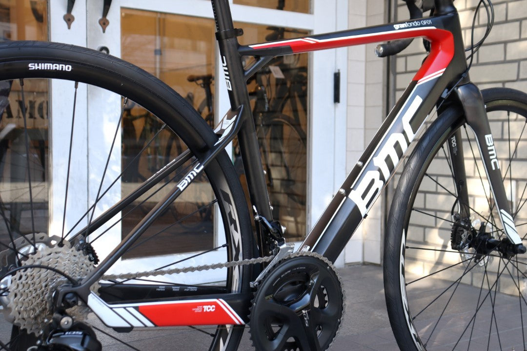 BMC グランフォンド ディスク GRANFONDO GF01 DISC 2015モデル 51サイズ シマノ 105 5800 MIX 11S カーボン ロードバイク 【横浜店】