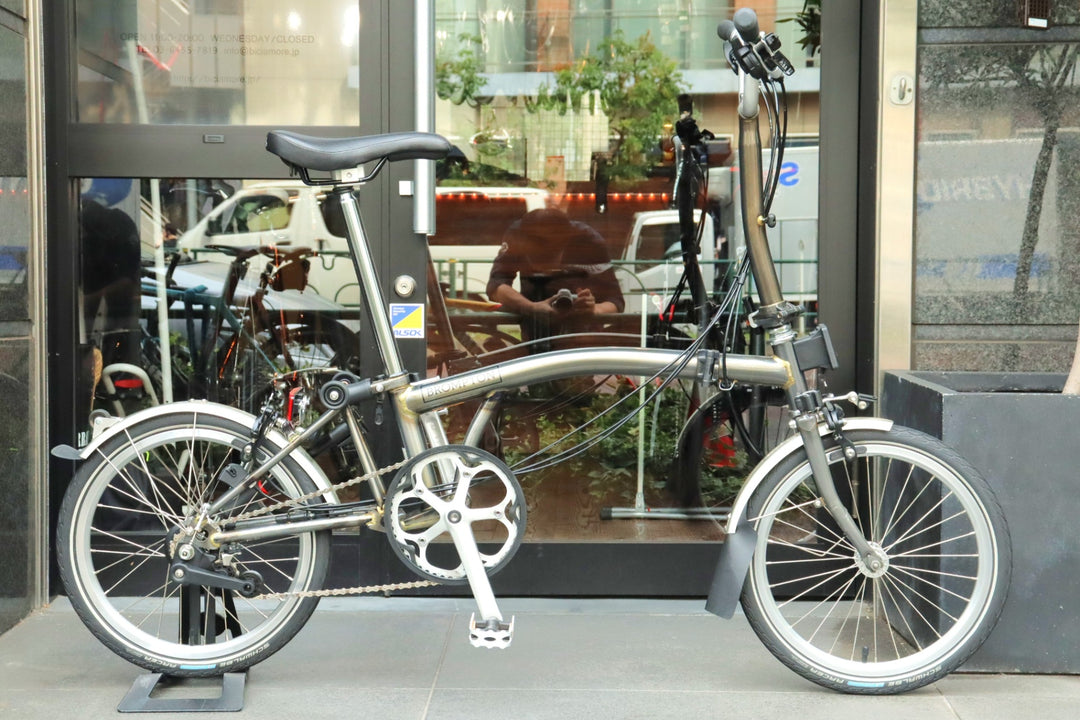 ブロンプトン BROMPTON M6L 2018モデル RAWカラー ミニベロ 折り畳み 