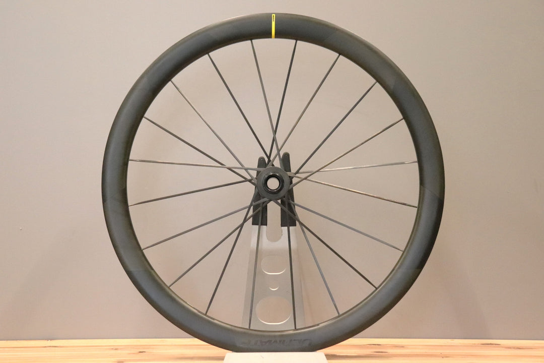 訳アリ マヴィック MAVIC コスミック アルチメイト COSMIC ULTIMATE 45 DISC カーボン チューブレスレディ フロントホイール 【仙台店】