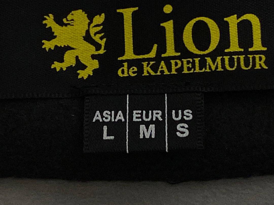 JO625 リオンドカペルミュール Lion de KAPELMUUR 長袖 サイクルジャケット グレー 黒 L 裏起毛