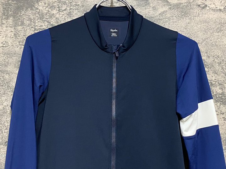 KR162 ラファ Rapha PRO TEAM LONG SLEEVE TRAINING JERSEY 長袖 サイクルジャージ 紺 S