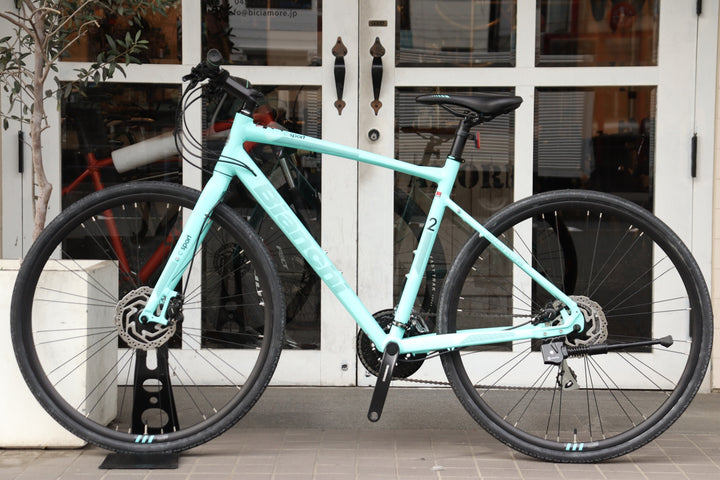 ビアンキ Bianchi C SPORT 2 DISC 2021モデル 51サイズ シマノ アセラ MIX 8S アルミ クロスバイク 【横浜店】