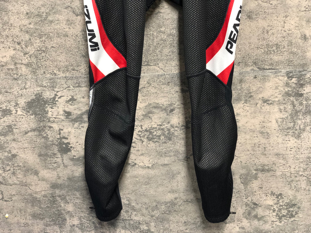 KK716 パールイズミ PEARL iZUMi クイックビブタイツ 黒 M 裏起毛 ※スレあり