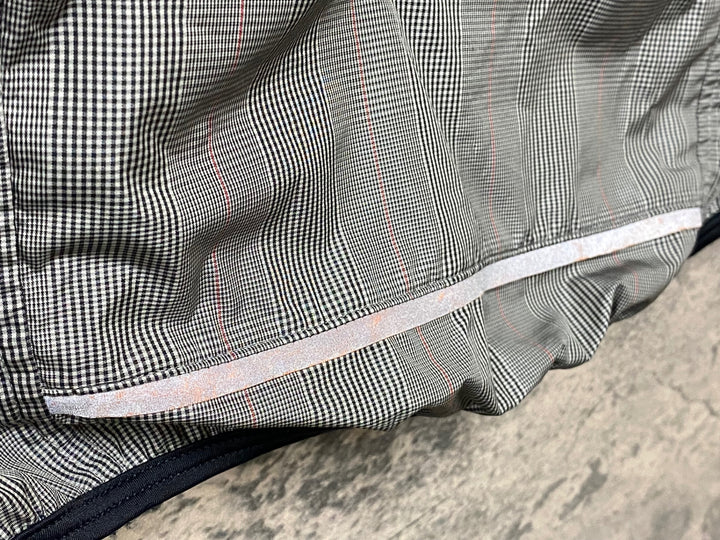 KM924 カフェドシクリステ cafe du cycliste Madeleine Jacket 長袖 ウィンドブレーカー 黒グレー XL