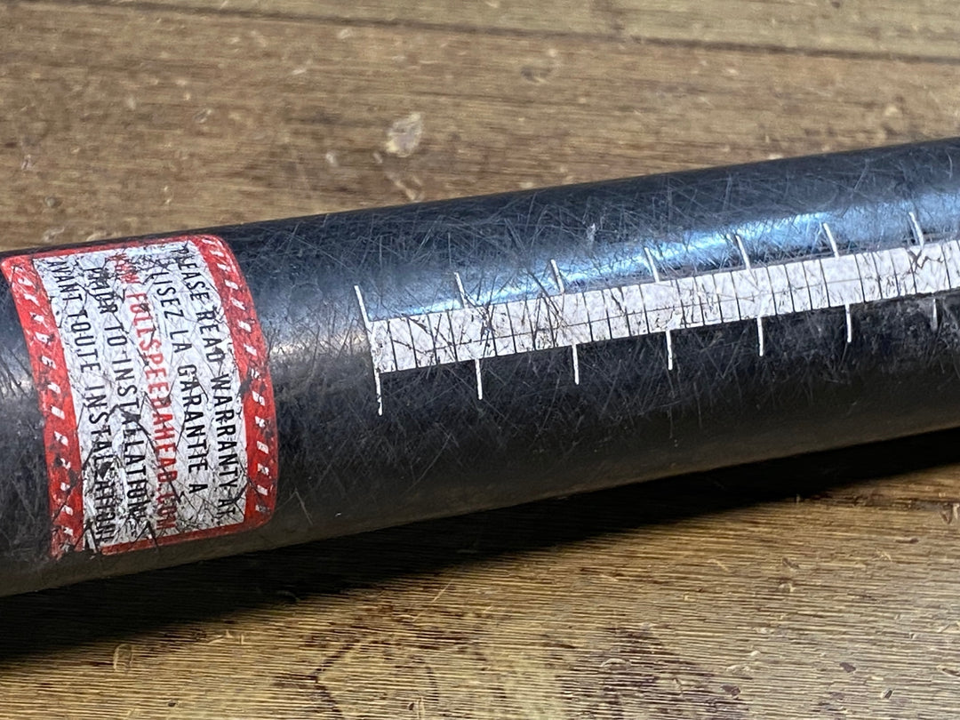 JO412 FSA K-FORCE カーボンシートポスト φ31.6 25mmセットバック ※クラックのためジャンク