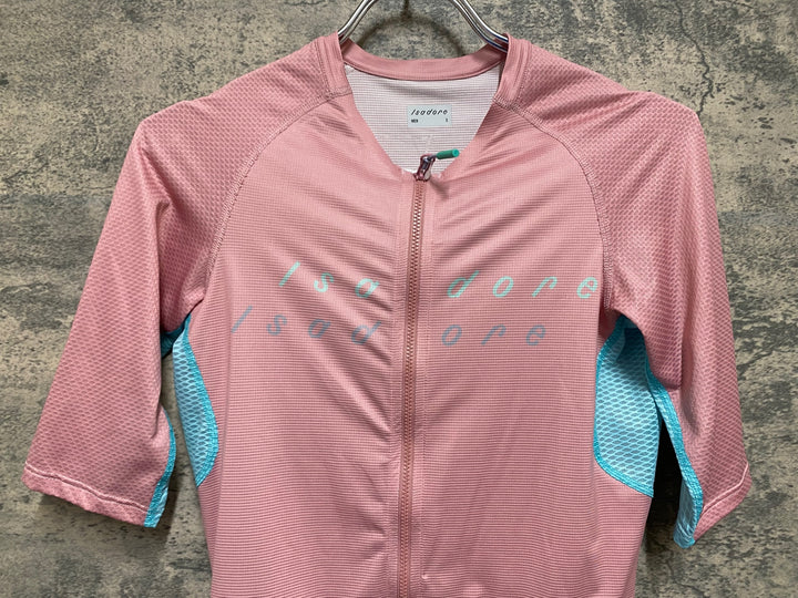 KS226 イザドア Isadore Alternative Jersey 半袖 サイクルジャージ ピンク S