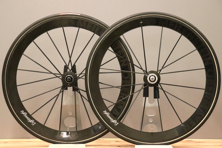 訳アリ ライトウェイト Lightweight MEILENSTEIN OBERMAYER カーボン チューブラー ホイールセット シマノ11S/12S 【仙台店】