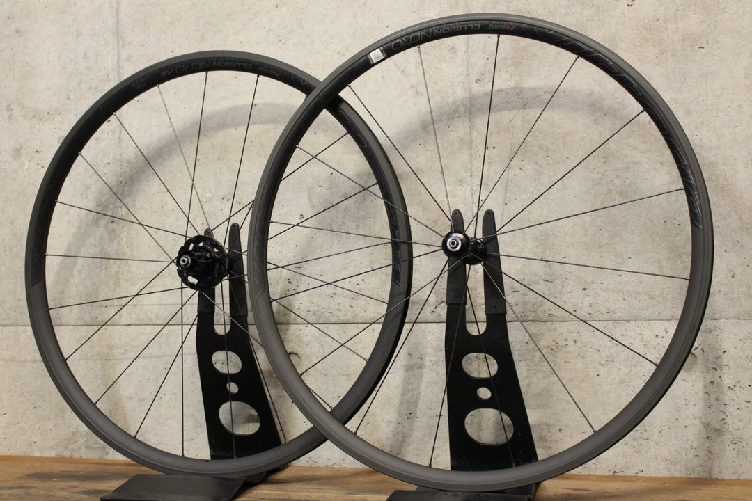 ヴィットリア VITTORIA イリュージョン ネロ ELUSION NERO シマノ 11/12S アルミ クリンチャー ホイールセット 17C 【福岡店】