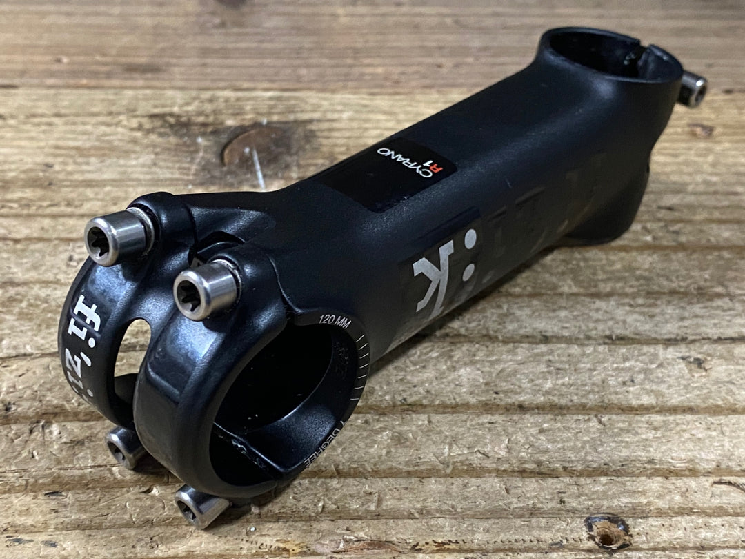 KH829 フィジーク fizik CYRANO R1 アルミ ステム 120mm 7° Φ31.8 OS