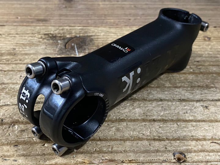 KH829 フィジーク fizik CYRANO R1 アルミ ステム 120mm 7° Φ31.8 OS