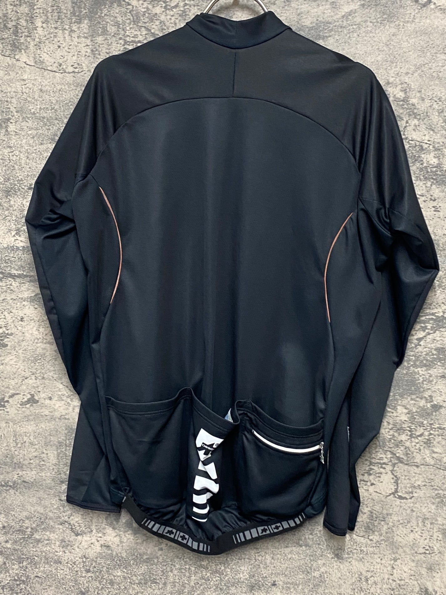 JW289 アソス ASSOS INTERMEDIATE EVO 長袖 サイクルジャージ 黒 XL