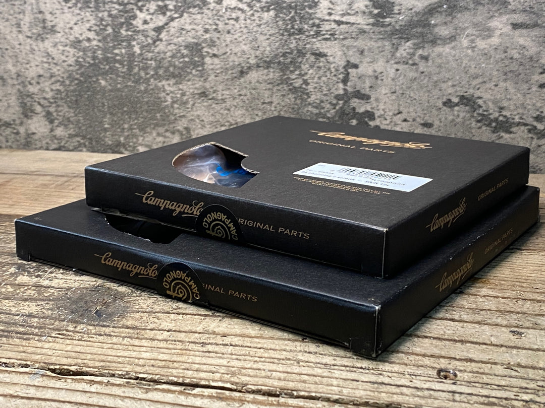 JJ334 カンパニョーロ CAMPAGNOLO SUPER RECORD チェーンリング Chainring + screws 50/34T セット