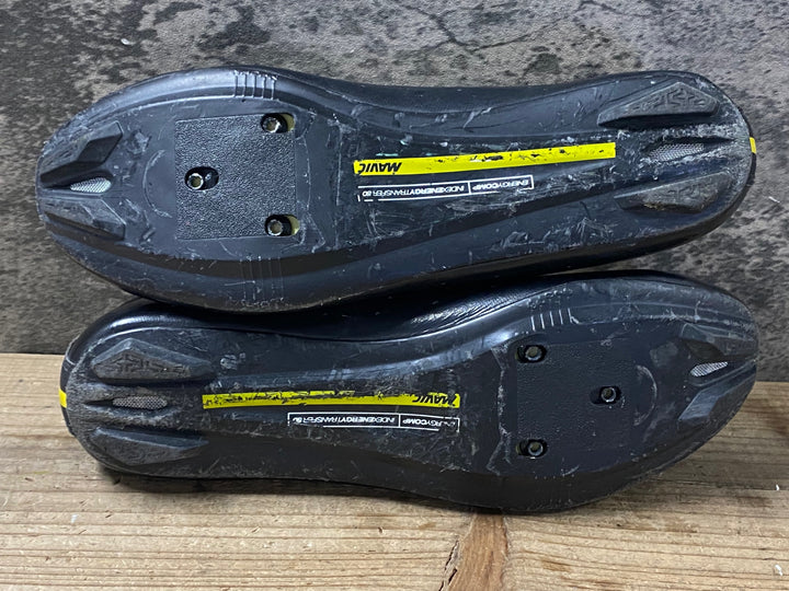 JU249 マヴィック MAVIC COSMIC BOA ビンディングシューズ 黒 3穴 42 2/3