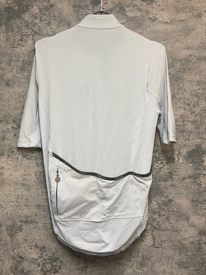 KR409 ヴェロビチ VELOBICI 半袖 サイクルジャージ 白 3